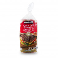 Kirkland Signature Ground Sirloin And Loin Of Beef Patties 2.72kg 